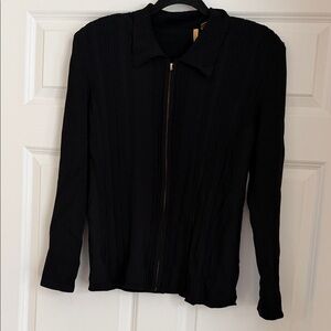 Vintage Donna Karan Signature Black Knit Sweater